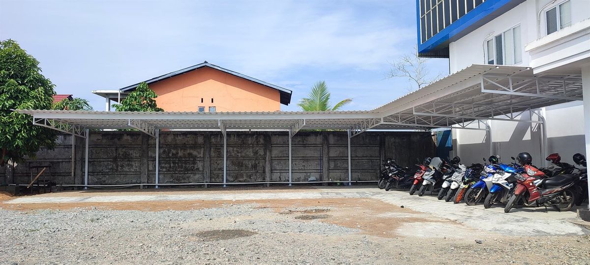kanopi pak erik podomoro - Dokumentasi Proyek